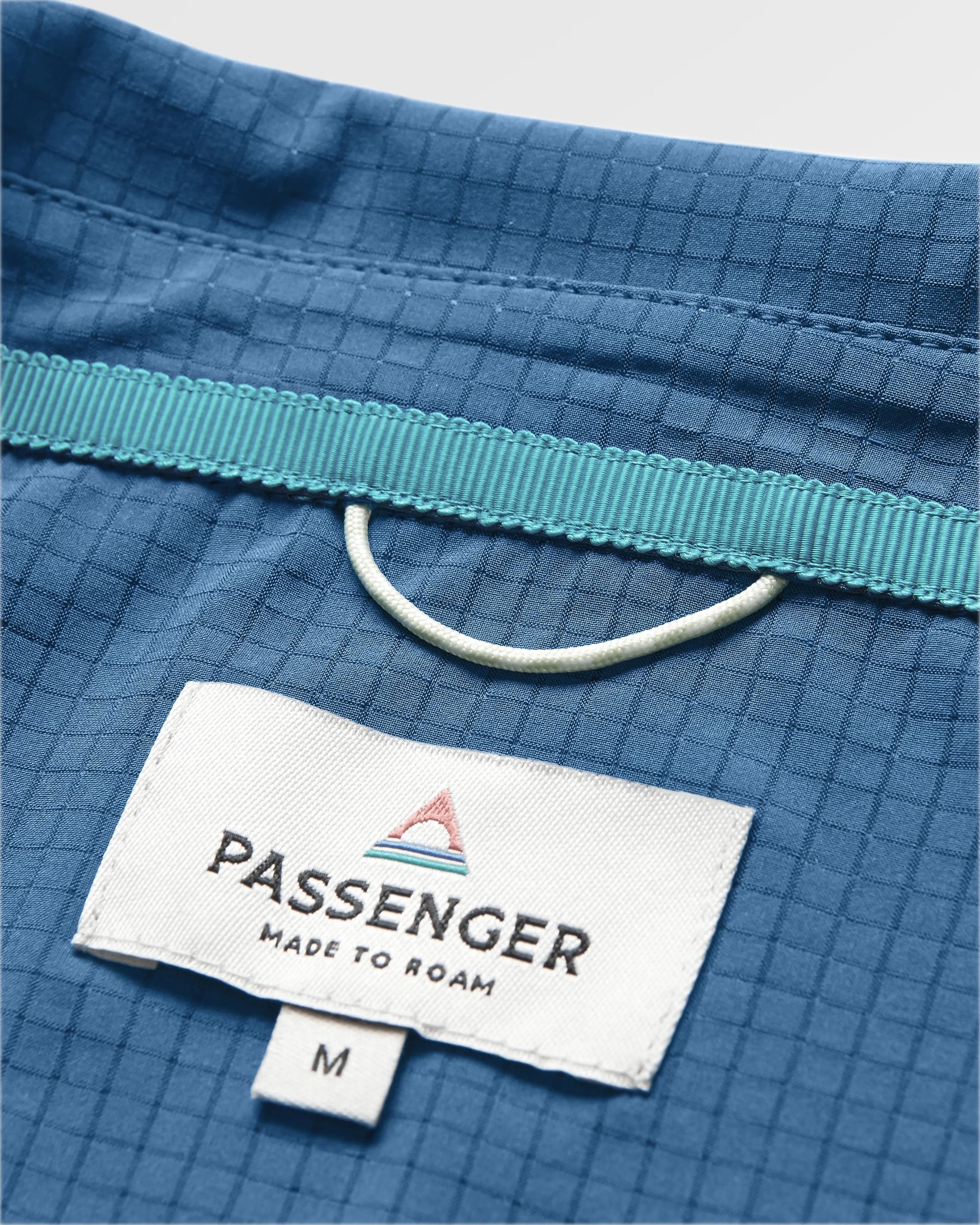 Sundowner Stretch Kurzarmhemd - Gezeitenblau – Bild 5