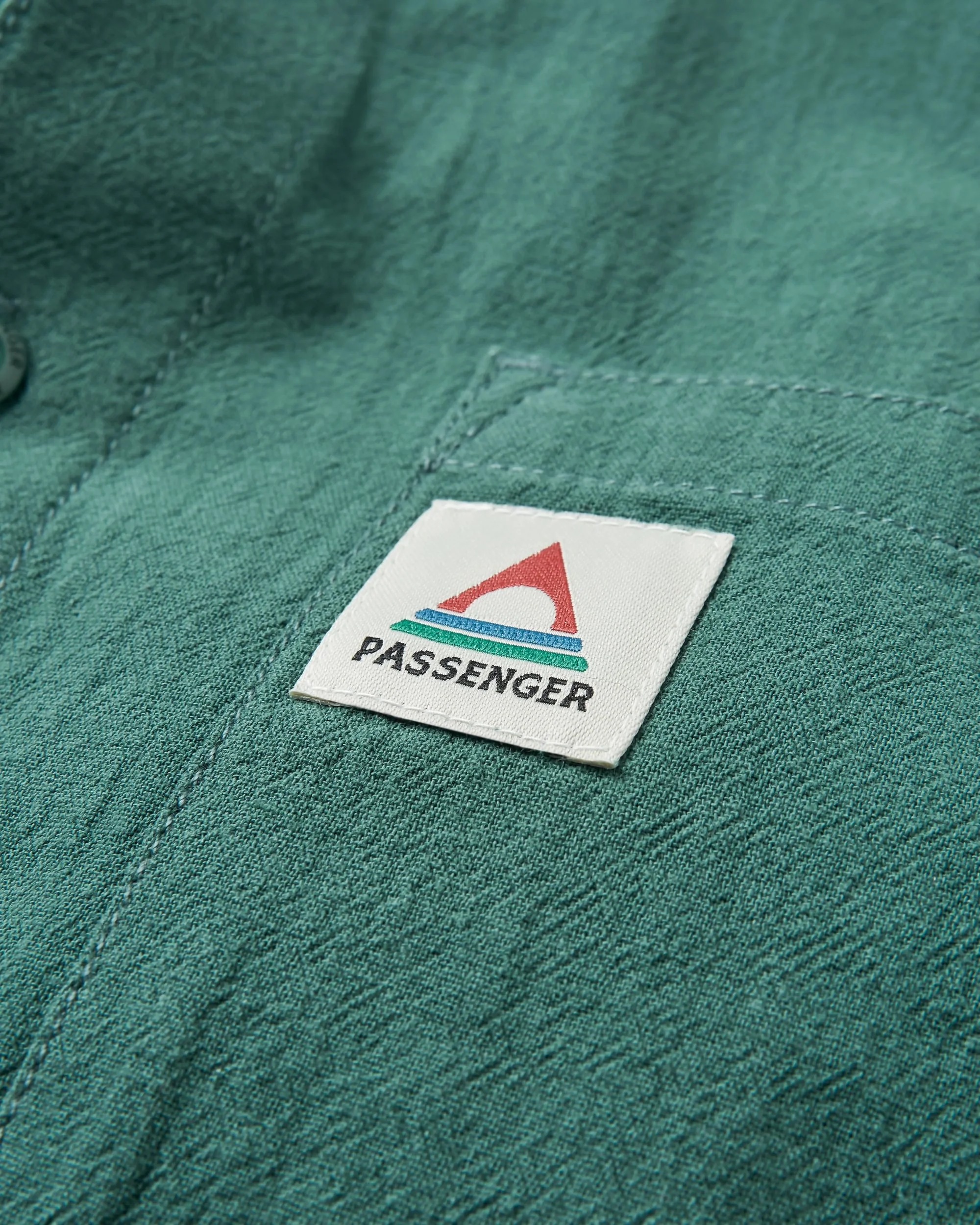 Arica Struktur Bio-Baumwollhemd - Tiefsee – Bild 6