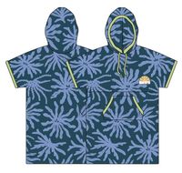 Tulum Towel Poncho - Seetang Blau Stahl – Bild 6