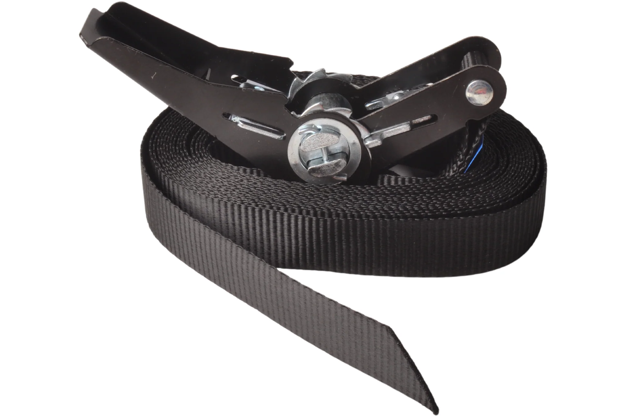 2 Stück Spanngurte - 500x2,5 cm - schwarz - Bruchlast 750 kg – Bild 4