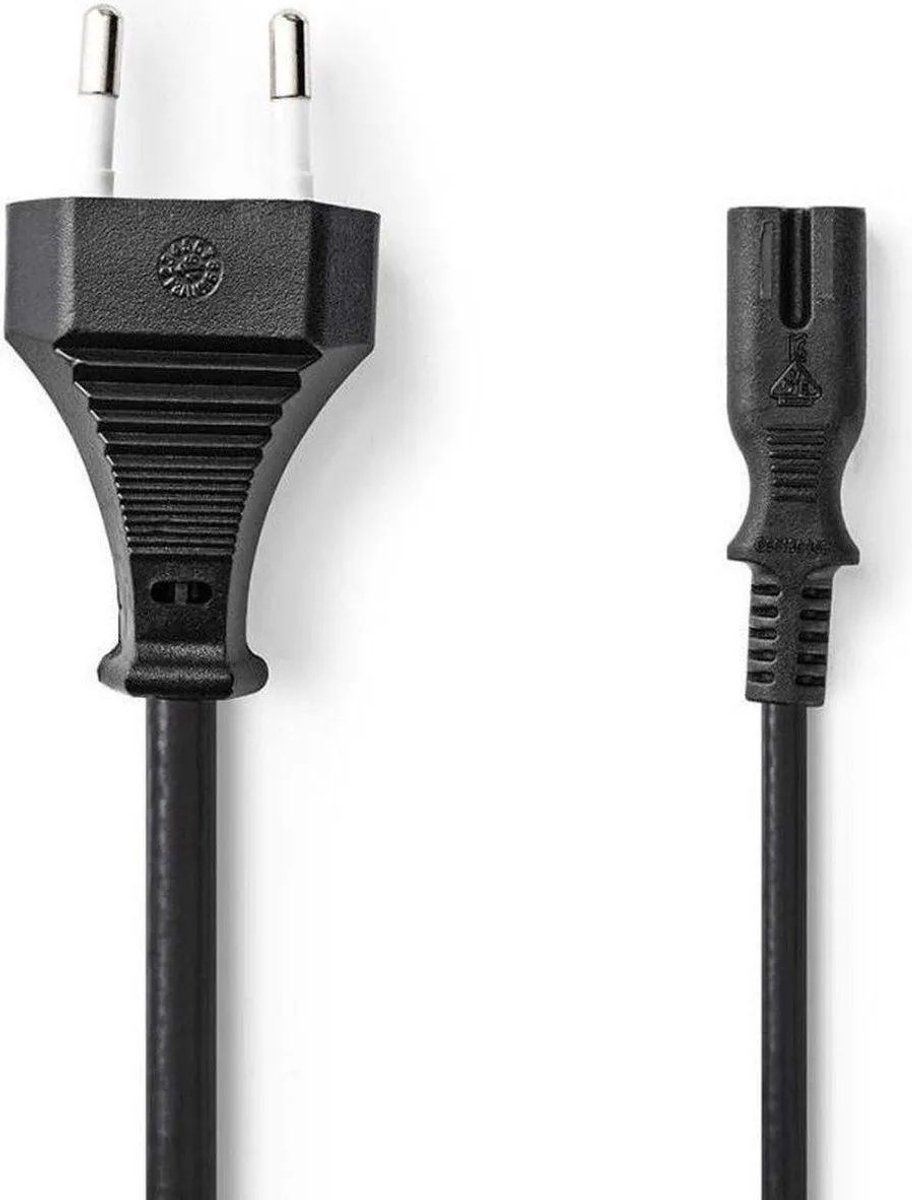 GO SOLID! Netzkabel kompatibel mit Denon DHT-S217 Soundbar – Bild 3