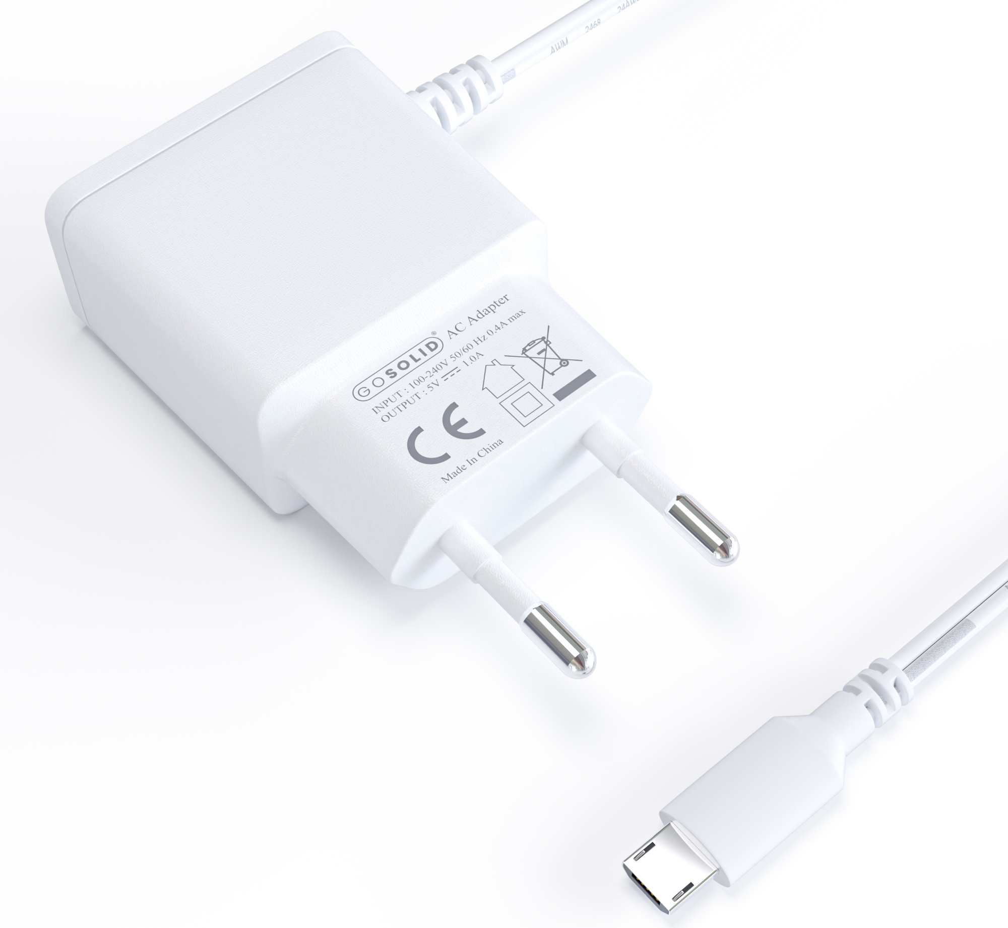 GO SOLID! Ladegerät kompatibel mit Miya W5 Babyphone – Bild 3