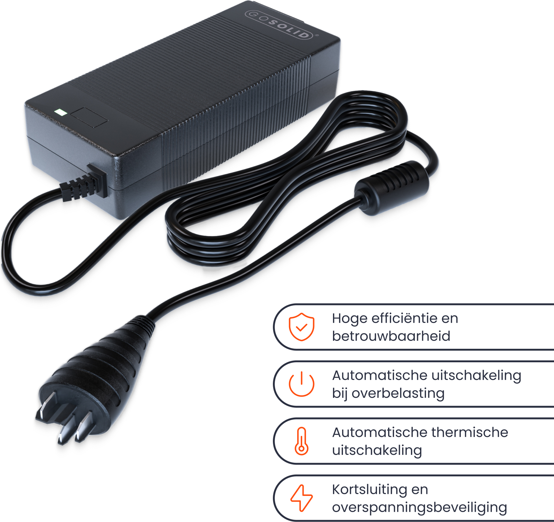 GO SOLID! Ladegerät kompatibel mit Bosch CompactTube 400 – Bild 5