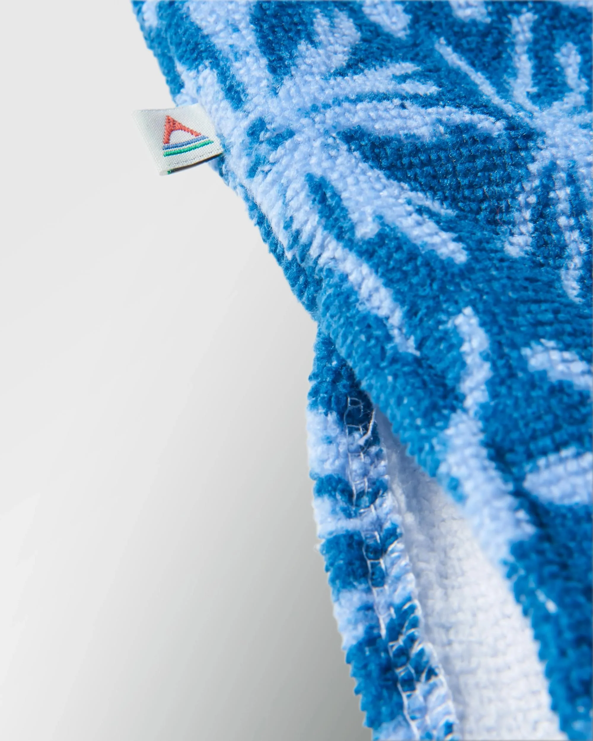 Tulum Towel Poncho - Seetang Blau Stahl – Bild 5