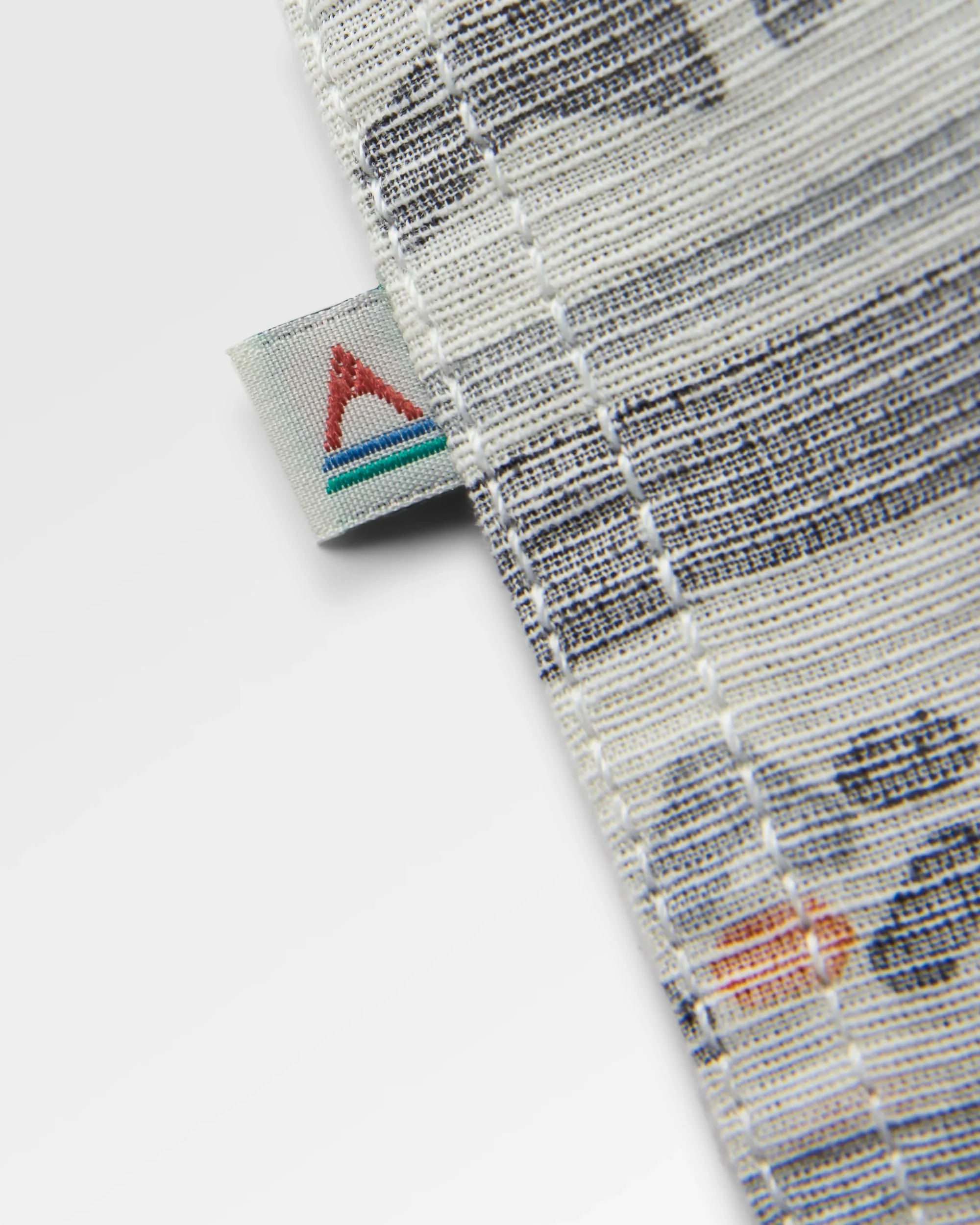 Lässiges Struktur Kurzarmhemd - Geo Track Storm Grey – Bild 9