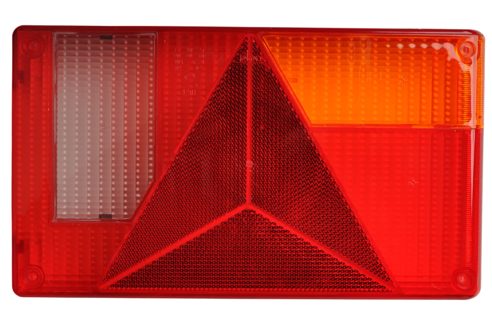 Loses Glas für Jokon Technokon 1 rechts - inklusive Dreiecksreflektor und Rückfahrscheinwerferglas – Bild 7