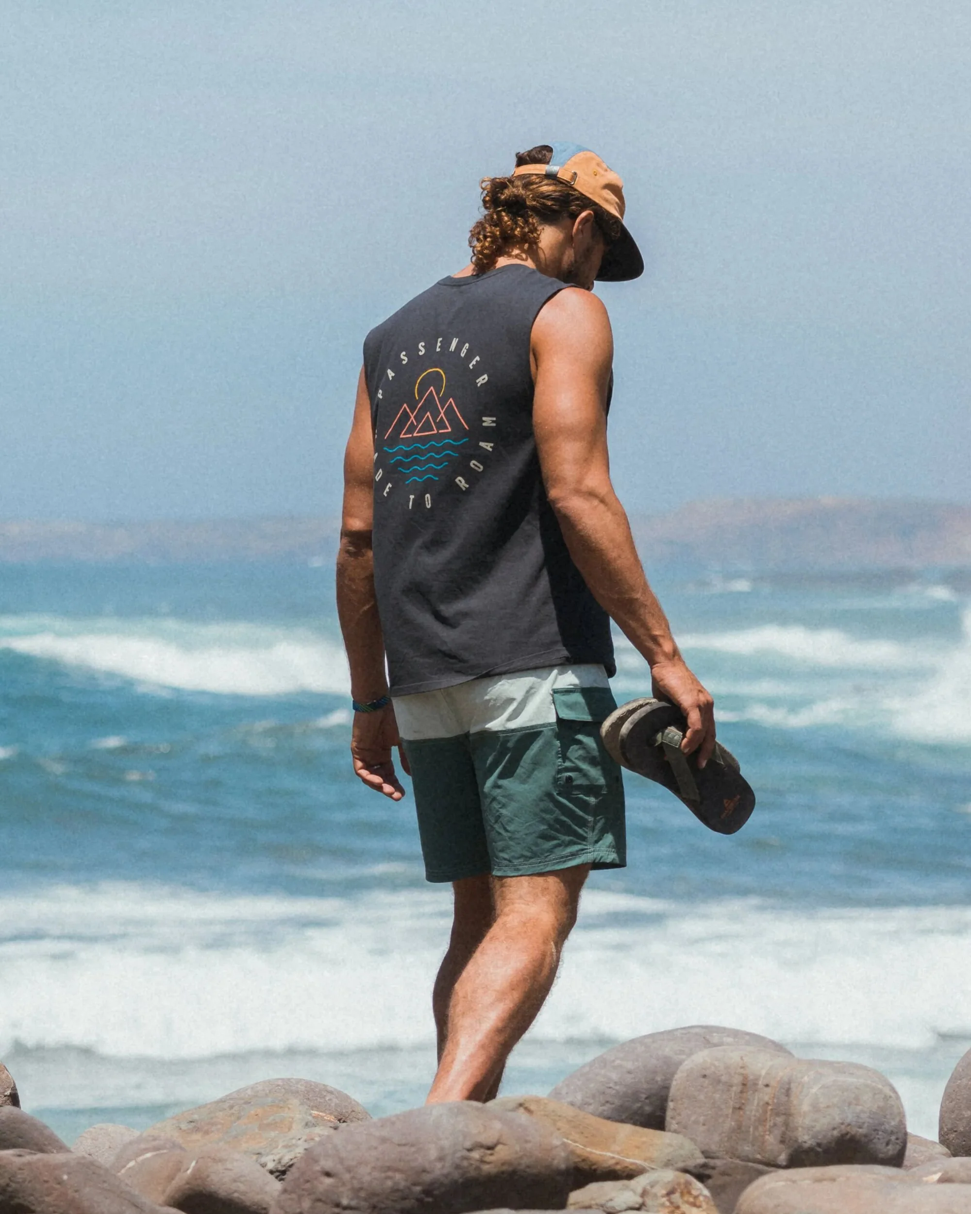 Escapism Baumwolltop - Schwarz – Bild 4