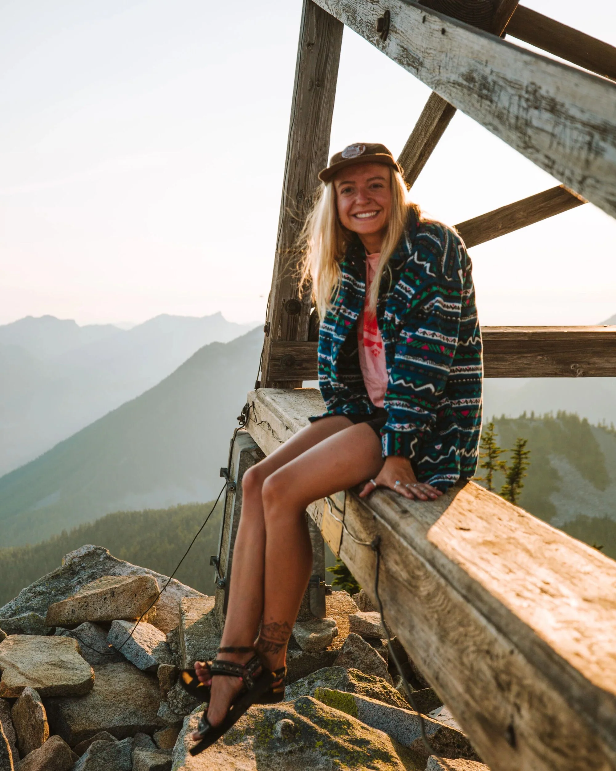 East Polar-Fleece-Hemd - Mountain Geo Gezeitenblau – Bild 5