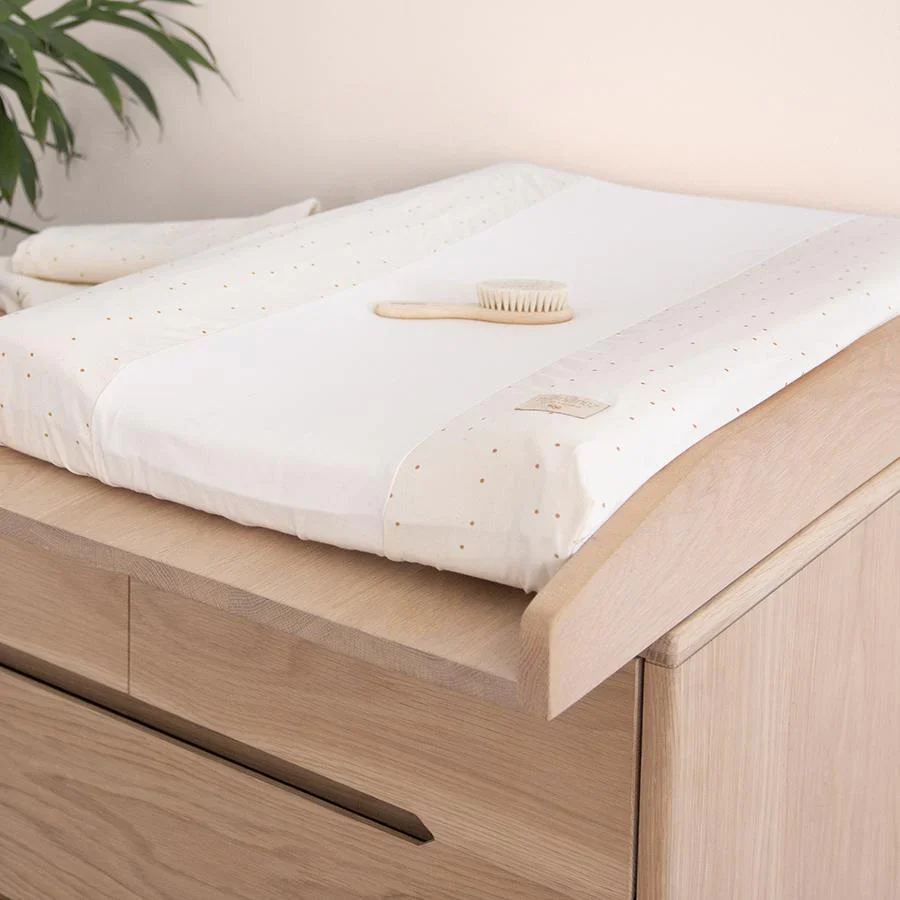 SET WICKELAUFLAGE + WICKELAUFLAGENBEZUG SWEET DOTS – Bild 3