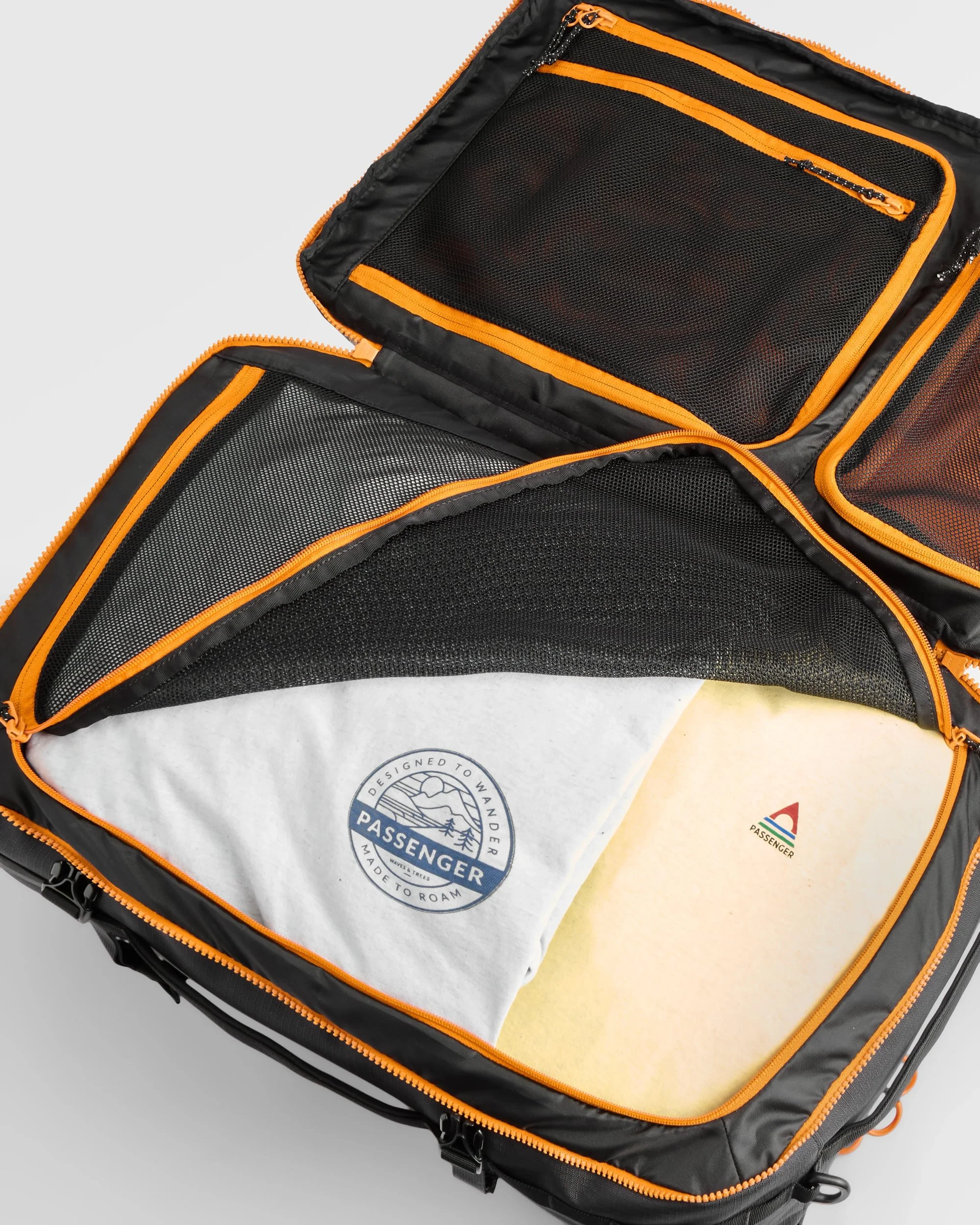 Odyssey Rucksack-Duffel - Schwarz – Bild 7