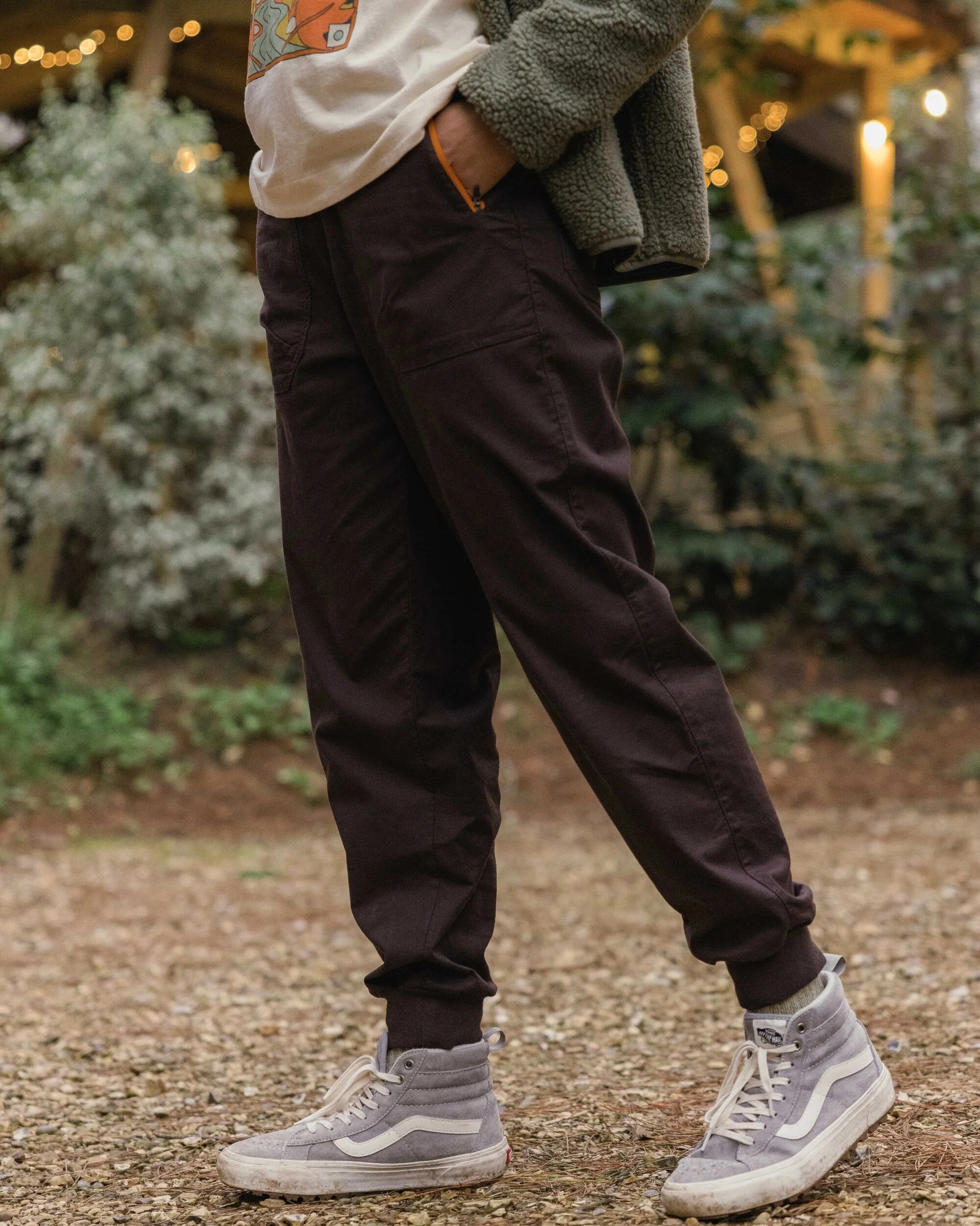 Hydrilla High Waist Jogger - Espresso – Bild 4