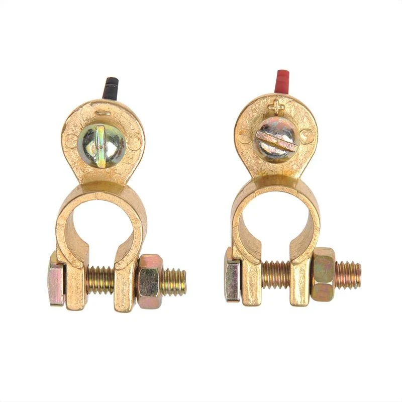 Batterieklemme mit Flügelmutter - 12 - 24V - (-) ist 17,5 mm - (+) ist 19 mm – Bild 5