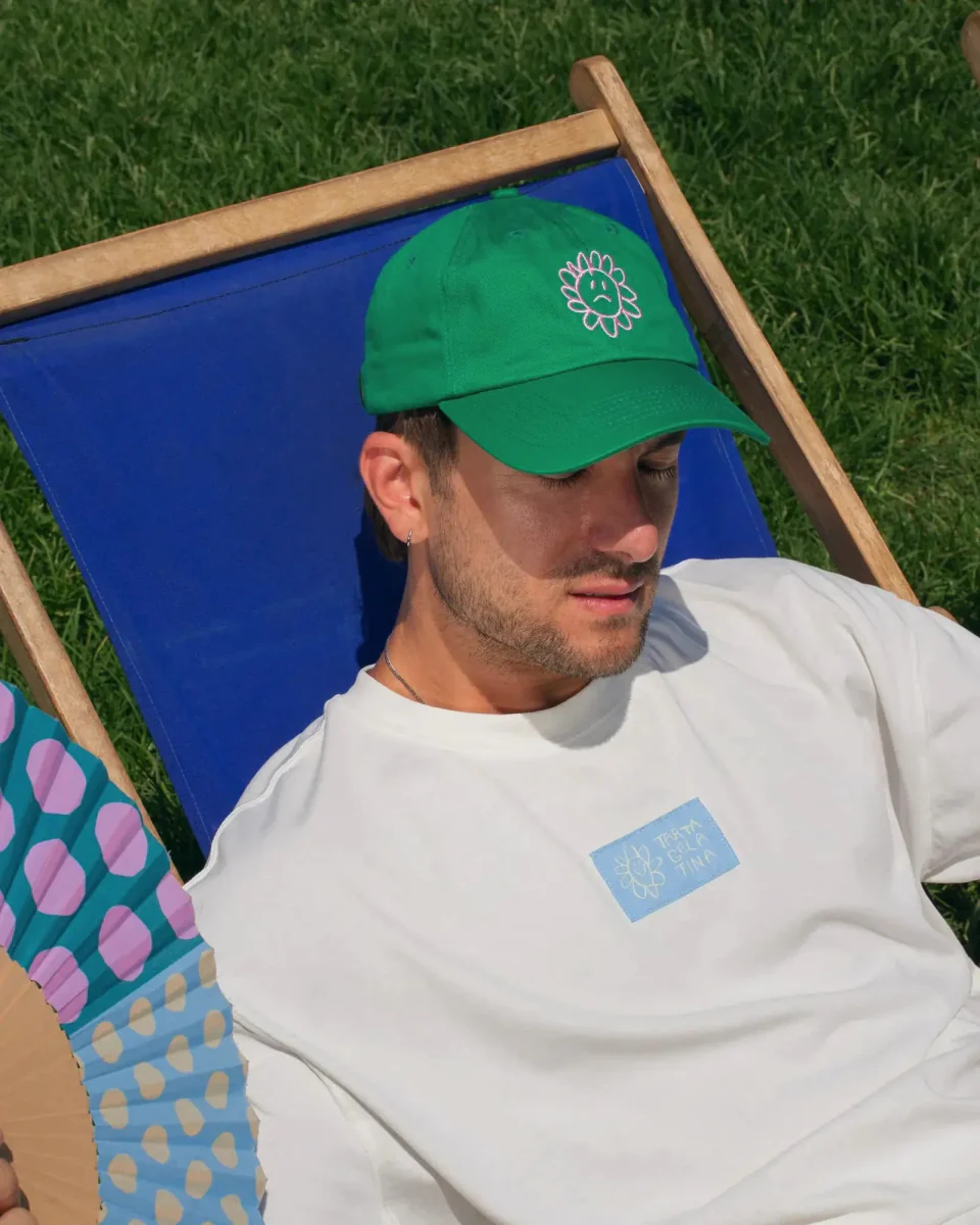 SILLY FLOWER CAP • Grasgrün – Bild 4