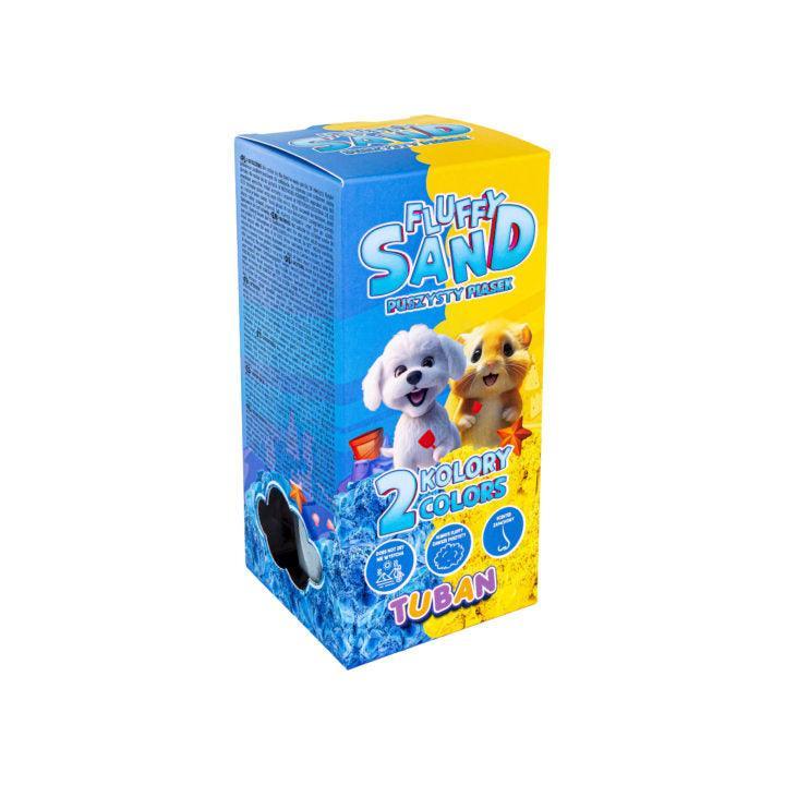 TUBAN - Fluffy Sand Set – Weicher Knet-Sand in Grün und Blau – Bild 4