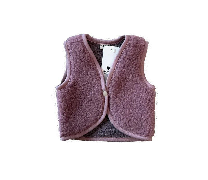 Weste LULU Baby Ultra Light - 100% mulesingfreie Wolle – Bild 3