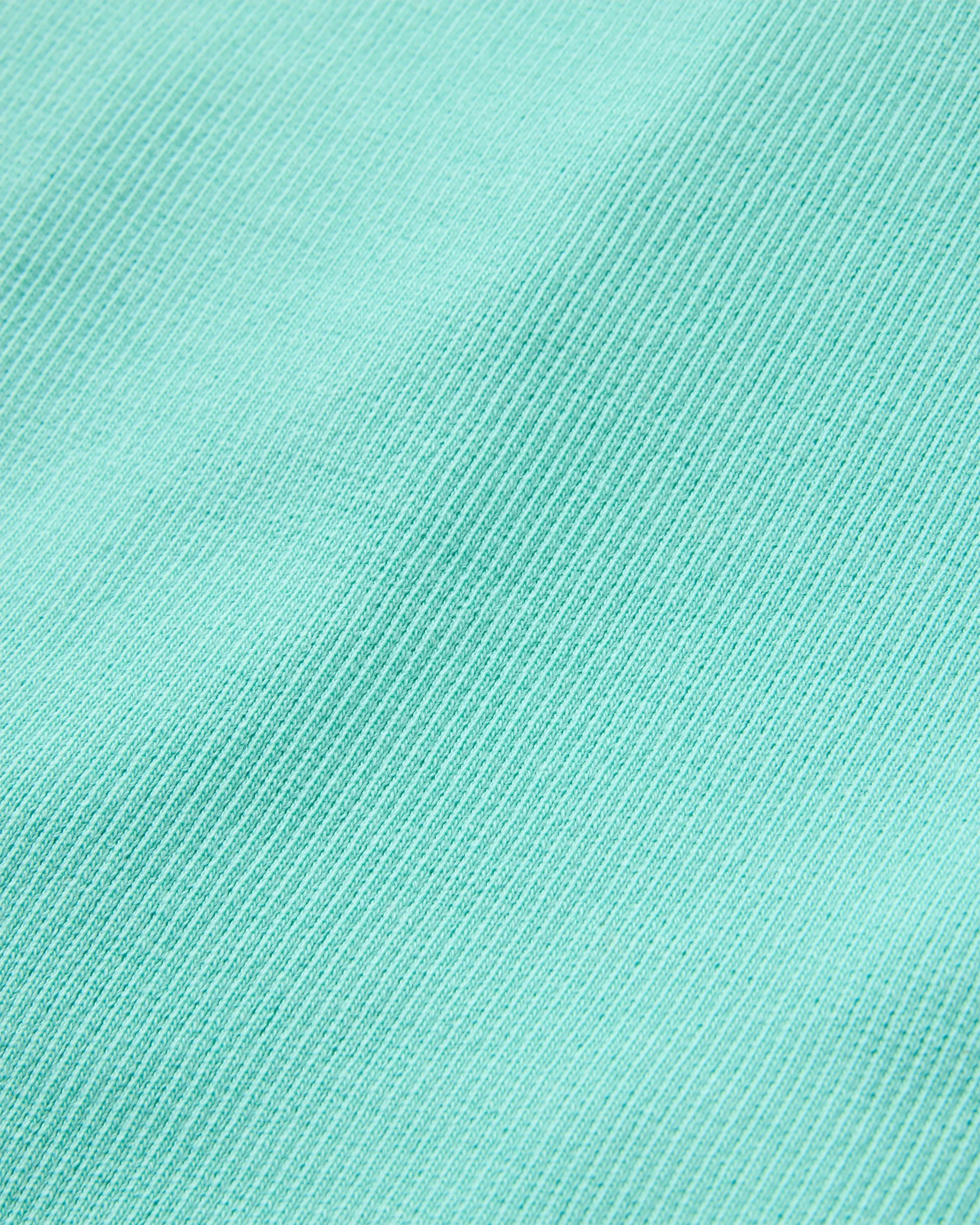 Out There Geripptes T-Shirt - Aqua – Bild 5