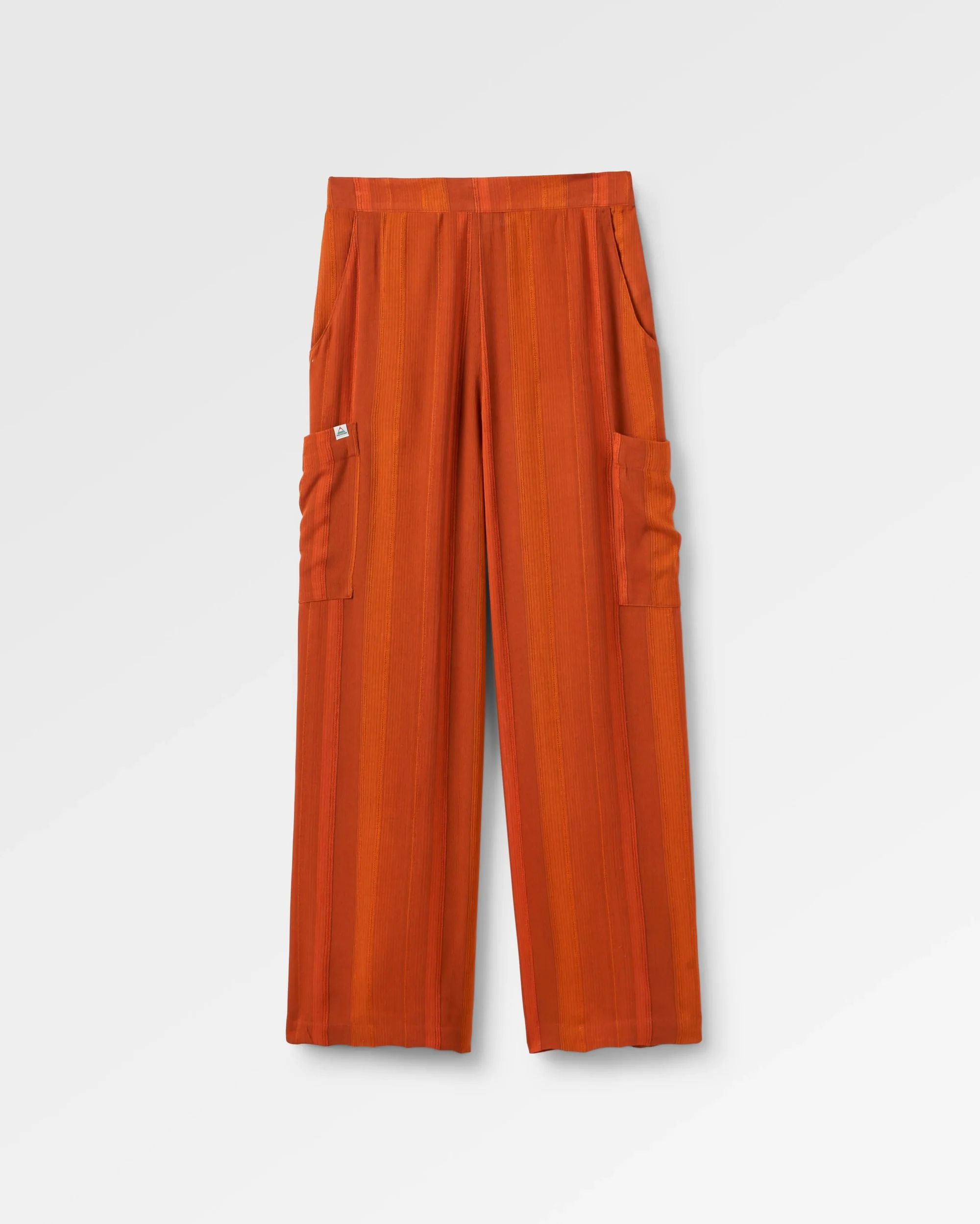 Someday Gewebte Hose - Orange Glut Gestreift – Bild 3